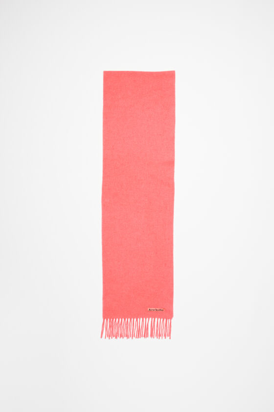 (image for) Generous Fringe wool scarf - skinny